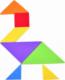 Jokomisiada Puzzle piankowe układanka logiczna tangram ZA3343 8