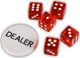 Games Planet ZESTAW DO POKERA ŻETONY 7 NOMINAŁÓW GRA POKER 500 Unw 4
