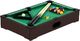 Games Planet BRĄZOWY MINI STÓŁ BILARDOWY POOL BILARD +AKCESORIA Unw 1