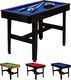 Games Planet CZARNY STÓŁ BILARDOWY 4 FT POOL BILARD + AKCESORIA Unw 9