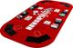 MKS CZERWONY BLAT STÓŁ DO POKERA 160x80CM POKER KASYNO Unw 7