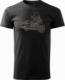 Topslang Koszulka motocyklowa na motor Harley Road King męska czarna REGULAR r. XL 1