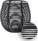 H&S Decoration Metalowy druciany lampion czarny 10 cm 1
