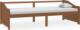 vidaXL 3-osobowa sofa/łóżko, miodowy brąz, sosnowa, 90 x 200 cm 2