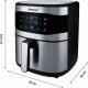 Frytkownica beztłuszczowa Steba HF 8000 Family, hot air fryer (stainless steel/black) 5