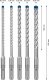 Wiertło Bosch Zestaw wierteł udarowych EXPERT SDS plus-7X 6/6/8/8/10 mm, 5 szt. 2608900198 2