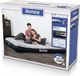 Bestway Tritech air bed Fashion Look with integrated electric pump 67836 (light grey/black, Double XL/Low, 203 x 152 x 30 cm) 11