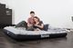 Bestway Tritech air bed Fashion Look with integrated electric pump 67836 (light grey/black, Double XL/Low, 203 x 152 x 30 cm) 5