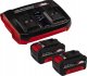 Einhell Einhell 2x 4.0Ah & Twincharger Kit, Set (black/red) 1
