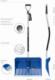 Prosperplast Łopata do śniegu IL3TBE-B333 2