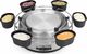 Princess Princess Rodzinny zestaw do fondue, 800 w, stal nierdzewna, szary 3
