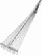 AWTools Grabie wachlarzowe druciane regulowane 15-zębne 55x151cm AW00092 2