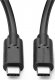 Kabel USB MicroConnect USB-C - USB-C 0.25 m Czarny (USB3.2CC0.25) 1