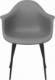 vidaXL Krzesła stołowe, 6 szt., szare, PP 4
