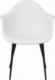 vidaXL Krzesła stołowe, 6 szt., białe, PP 4