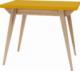 Selsey SELSEY Stół rozkładany Envelope 65-130x90 cm żółty 1