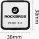 RockBros Zestaw Naprawczy Łatki Samoprzylepne Do Dętek 6Szt Bezklejowe 4