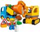 LEGO Duplo Ciężarówka i koparka gąsienicowa (10812) 2