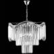 Lampa wisząca VEN Żyrandol LAMPA wisząca E1735/7 CR kryształowa OPRAWA glamour ZWIS crystal chrom 1