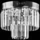 Lampa sufitowa VEN Kryształowa LAMPA sufitowa E1736/4+3 CR pałacowa OPRAWA crystal glamour chrom 1