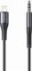 Kabel USB Awei Lightning - mini Jack 3.5 mm Czarny (6954284001052) 1