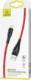 Kabel USB Usams USB-A - Lightning 3 m Czerwony (6958444983592) 8