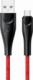 Kabel USB Usams USB-A - microUSB 1 m Czerwony (6958444983516) 1
