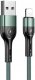 Kabel USB Usams USB-A - Lightning 1 m Zielony (6958444945248) 1