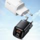 Ładowarka Usams USAMS Ład. siec. 1xUSB-C+1xUSB T46 33W (only head) PD3.0 +QC3.0 Fast Charging czarny/black CC152TC01 (US-CC152) 8