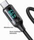 Kabel USB Usams USB-A - USB-C 1.2 m Czarny (6958444975412) 3