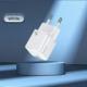 Ładowarka Usams USAMS Ład. siec. USB-C T45 30W PD3.0 +QC3.0 Fast Charging +kabel U63 USB-C/Lightning biały/white UXTZH02 (USAMS-UX) 10