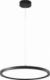 Lampa wisząca Abigail LAMPA wisząca DISC CHUA-16W-NW Abigali okrągła OPRAWA dysk LED 16W 4000K zwis czarny 1