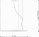 Lampa wisząca Thoro Okrągła LAMPA wisząca RIO TH.109 Thoro metalowa OPRAWA pierścień LED 50W 4000K zwis biały 2