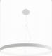Lampa wisząca Thoro LAMPA wisząca RIO TH.111 Thoro metalowa OPRAWA pierścień LED 70W 4000K okrągły zwis biały 1