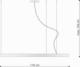 Lampa wisząca Thoro LAMPA wisząca RIO TH.111 Thoro metalowa OPRAWA pierścień LED 70W 4000K okrągły zwis biały 2