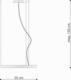 Lampa wisząca Thoro LAMPA wisząca RIO TH.105 Thoro metalowa OPRAWA okrągła LED 30W 3000K zwis biały 2