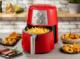 Frytkownica beztłuszczowa Delimano Wielofunkcyjna Frytownica Air Fryer Pro Czerwona Delimano 10