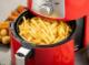 Frytkownica beztłuszczowa Delimano Wielofunkcyjna Frytownica Air Fryer Pro Czerwona Delimano 3