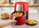 Frytkownica beztłuszczowa Delimano Wielofunkcyjna Frytownica Air Fryer Pro Czerwona Delimano 8