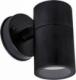 Kinkiet IDEUS Zewnętrzna LAMPA elewacyjna GORDON 03936 Ideus ogrodowa OPRAWA ścienna tuba IP54 czarna 1