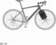 Ortlieb Torba Na Widelec Ortlieb Fork-Pack Plus Black 5,8L 6