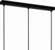 Lampa wisząca Italux Druciana LAMPA wisząca KALULA PND-78901-3-BK+SG Italux industrialny zwis do jadalni czarna 4