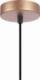 Lampa wisząca Italux Wisząca LAMPA geometryczna PAULELA PND-34221-1S-GD Italux ażurowy ZWIS do sypialni złoty 3