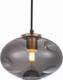 Lampa wisząca Italux Skandynawski zwis HATELLA PND-112038-3A-BRO+SG Italux szklany przydymiony 1