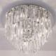 Lampa sufitowa MAXlight Plafon LAMPA sufitowa MONACO C0206 Maxlight kryształowa OPRAWA glamour crystal plafoniera złota przezroczysta 2