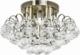 Lampa sufitowa Mdeco LAMPA sufitowa ELM6773/4 21QG MDECO kryształowa OPRAWA glamour mosiądz 1