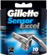 Gillette Sensor Excel - wkłady do maszynki 10szt 1