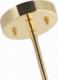 Lampa wisząca Orlicki Design LAMPA wisząca Stanza Gold Nero M Orlicki Design okrągła OPRAWA w stylu klasycznym abażurowa czarna złota 4