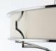 Lampa sufitowa Orlicki Design Sufitowa LAMPA abażurowa Stesso PL Cromo M Orlicki Design okrągła OPRAWA plafon w stylu klasycznym biały kremowy 5