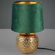 Lampa stołowa RL Light Nocna LAMPKA stojąca SOPHIA R50821015 RL Light stołowa LAMPA abażurowa na biurko ceramiczna zielona złota 3